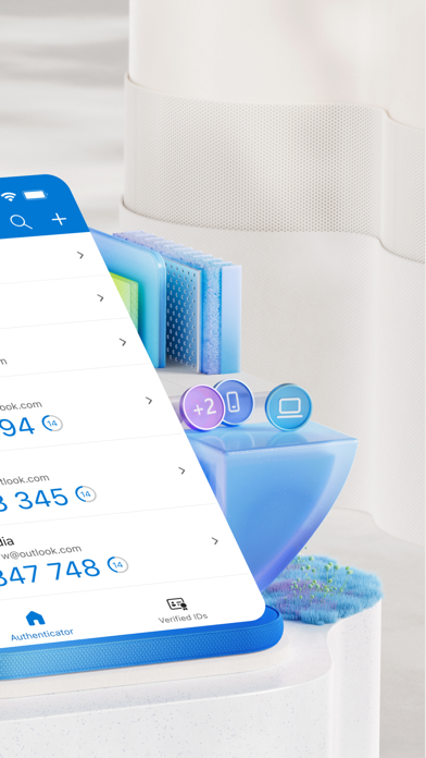 Скриншот Microsoft Authenticator 2