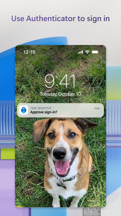 Скриншот Microsoft Authenticator 3